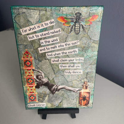 Memento Mori Original Collage