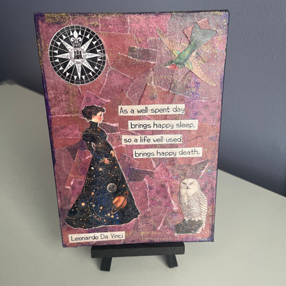Memento Mori Original Collage