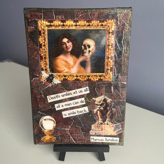 Memento Mori Original Collage